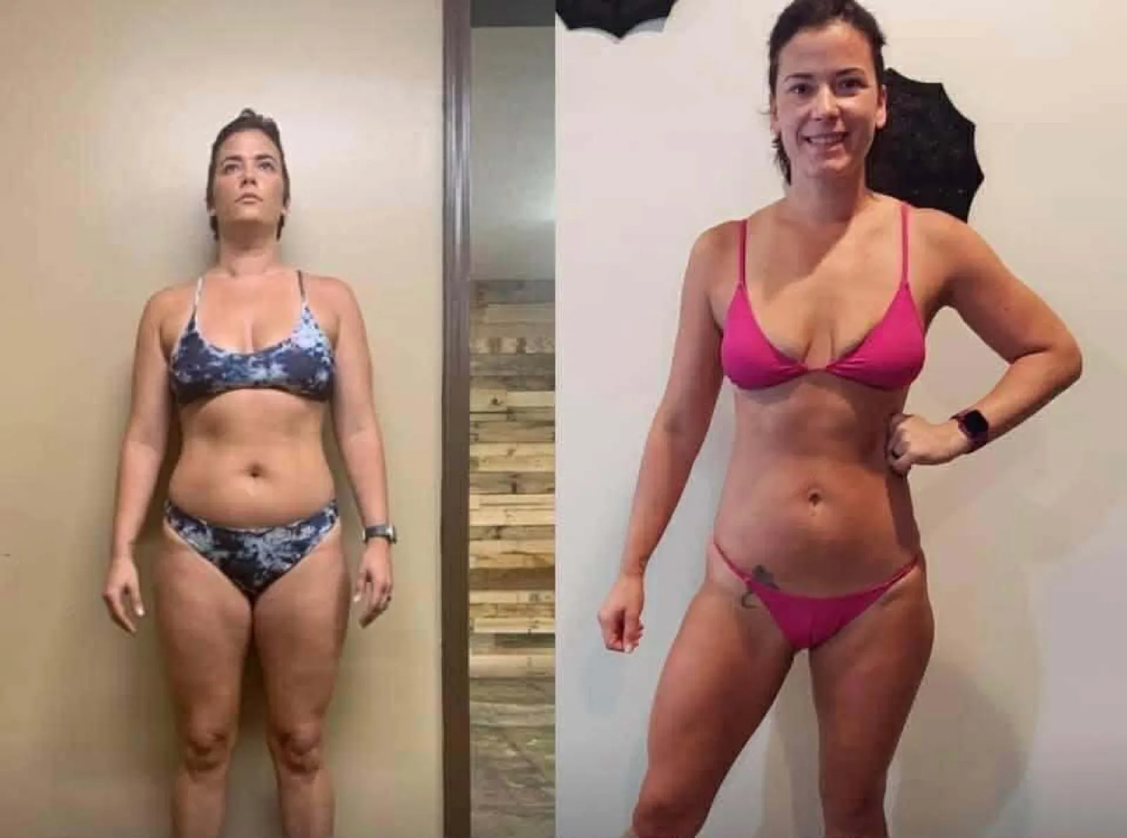 Empire Gym member before and after personal training