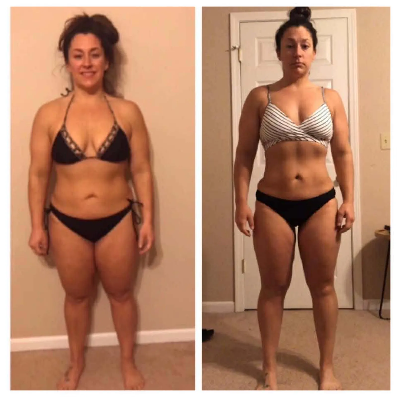 Empire Gym member before and after personal training