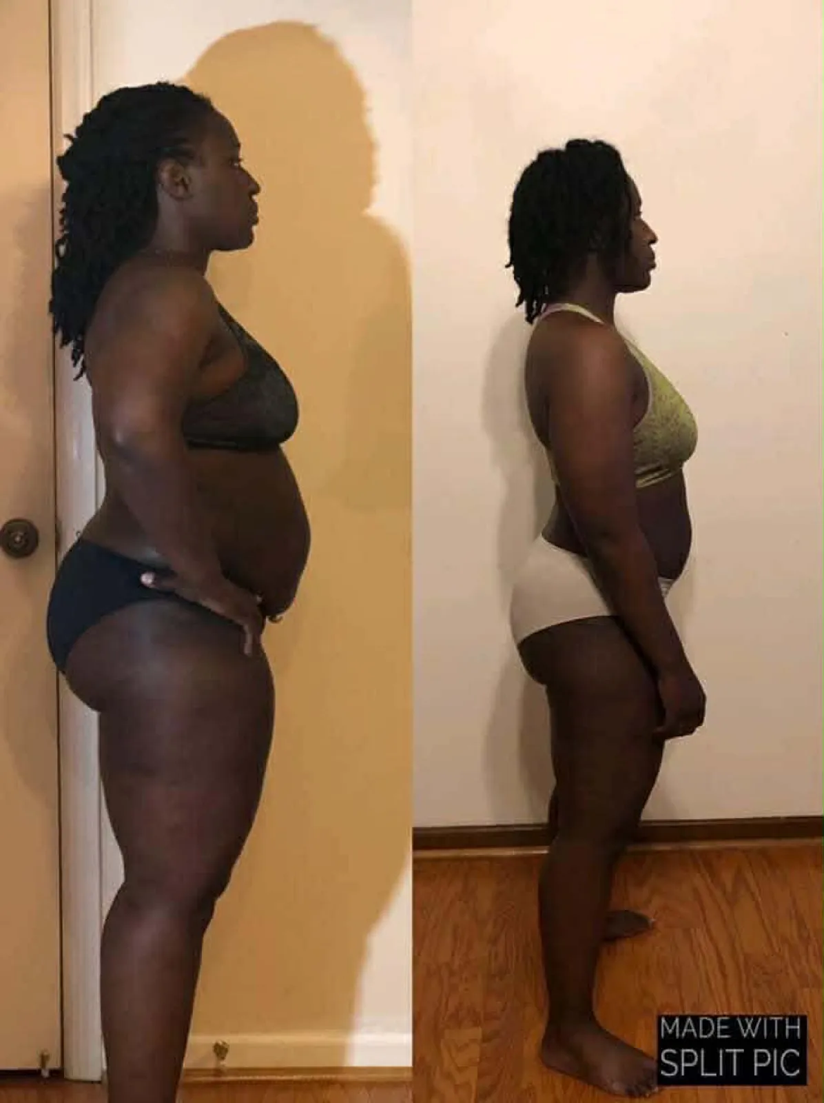 Empire Gym member before and after personal training